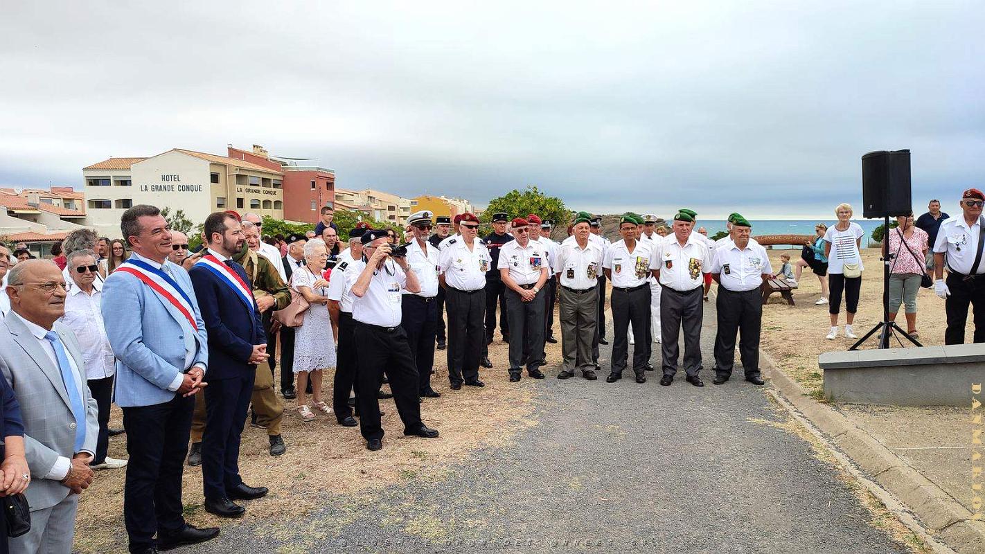 1 Cap Agde - 15 Aout 2023 -  Stele Medailles Militaires - Anniversaire 60 ans (25).jpg